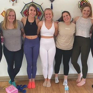 White Fabletics Leggings S